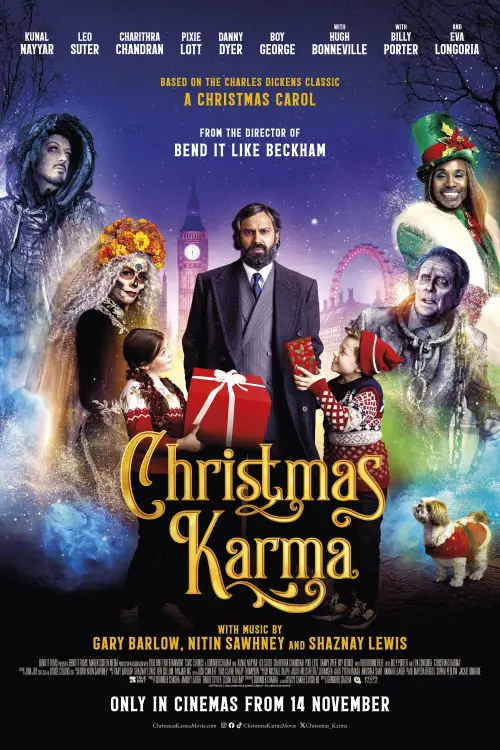 Movie poster "Christmas Karma"