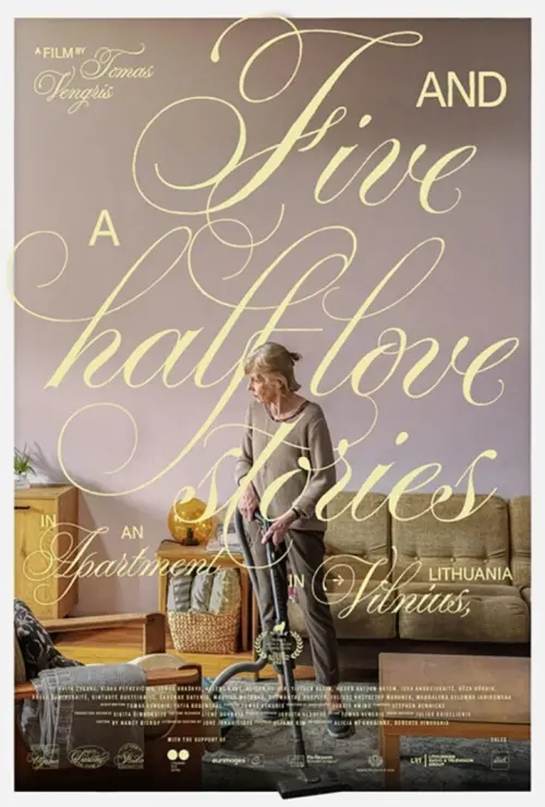 Movie poster "Five and a Half Love Stories in an Apartment in Vilnius, Lithuania"