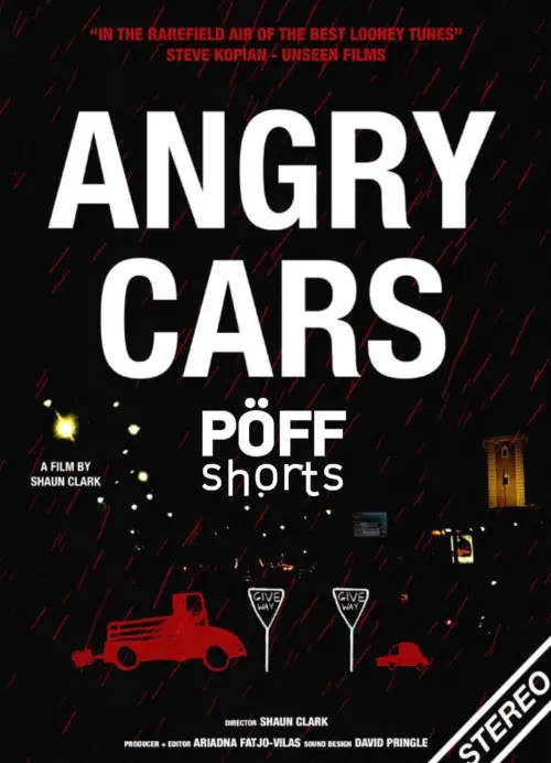 Movie poster "Angry Cars"