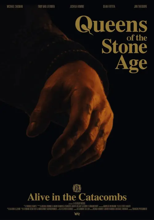 Movie poster "Queens of the Stone Age: Alive in the Catacombs"