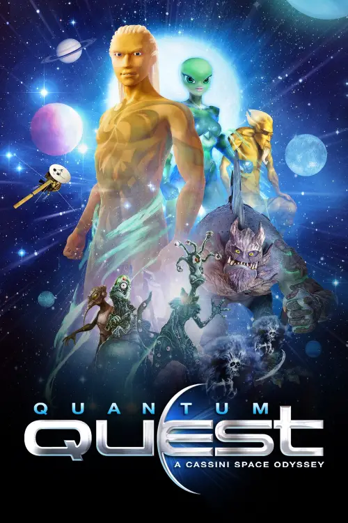 Movie poster "Quantum Quest: A Cassini Space Odyssey"