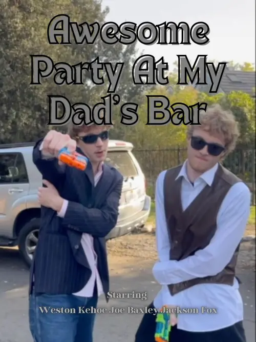 Movie poster "Awesome Party at My Dad