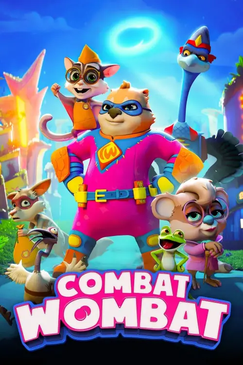 Movie poster "Combat Wombat"