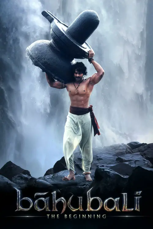 Movie poster "Bāhubali: The Beginning"