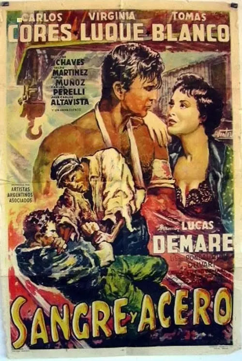 Movie poster "Sangre y acero"