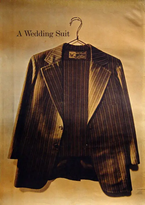 Movie poster "A Wedding Suit"