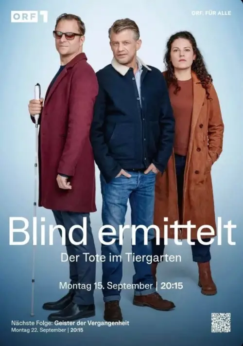 Movie poster "Blind Ermittelt – Der Tote im Tiergarten"