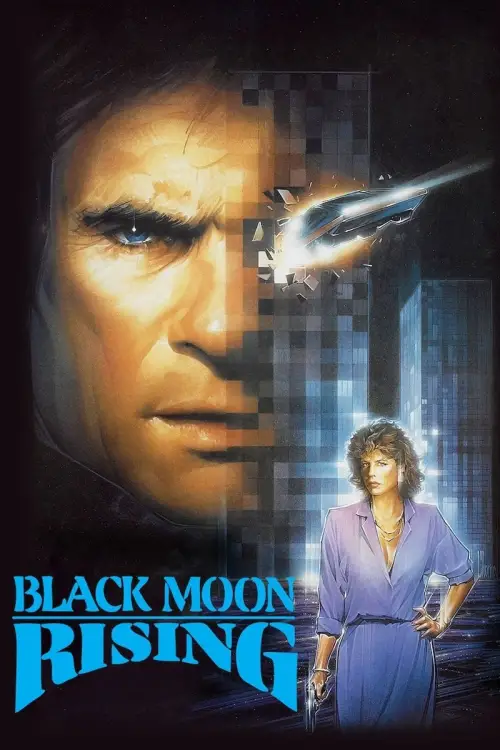 Movie poster "Black Moon Rising"