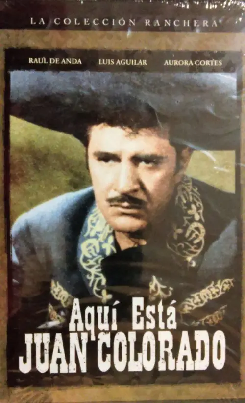 Movie poster "Aqui esta Juan Colorado"