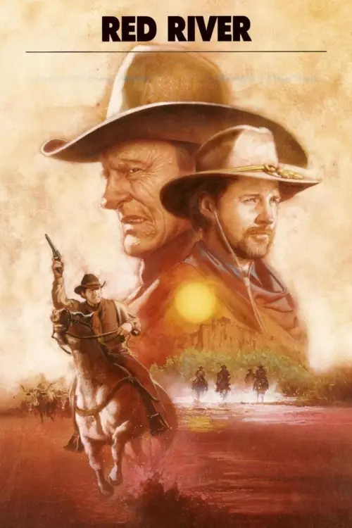 Movie poster "Red River"