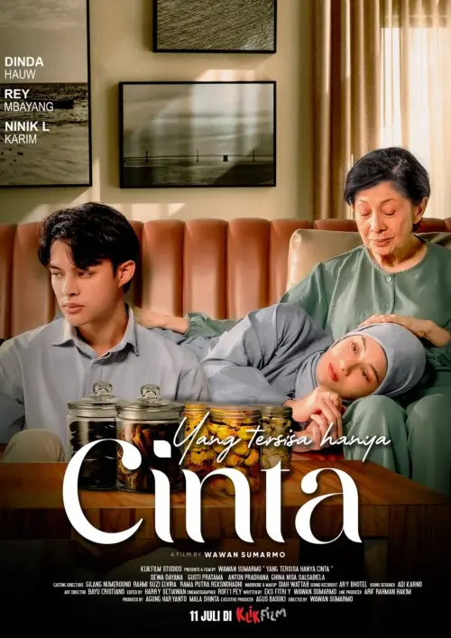 Movie poster "Yang Tersisa Hanya Cinta"