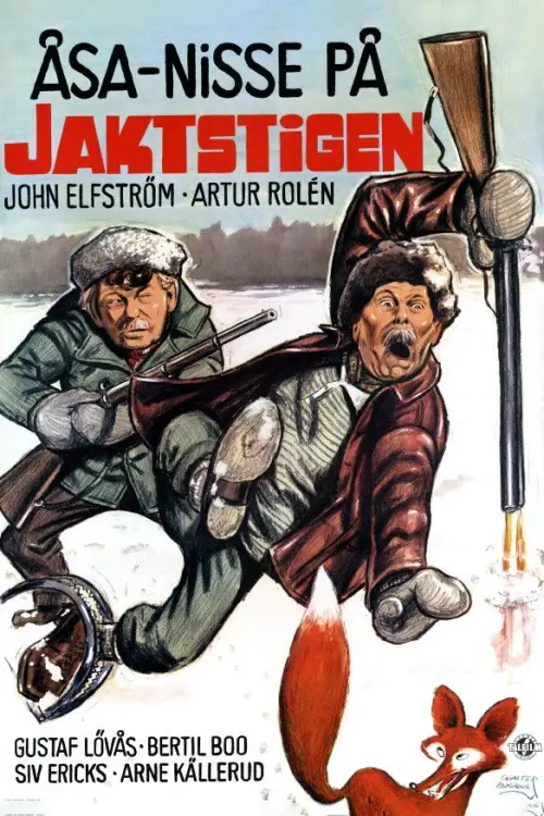 Movie poster "Åsa-Nisse på jaktstigen"