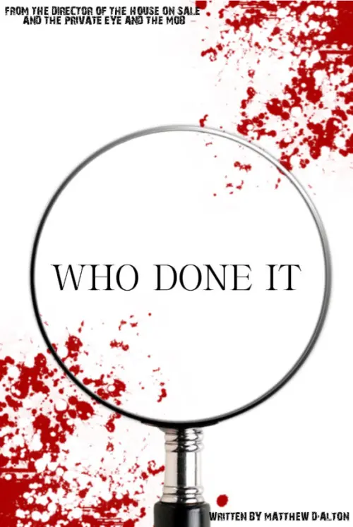 Movie poster "Who Done It"
