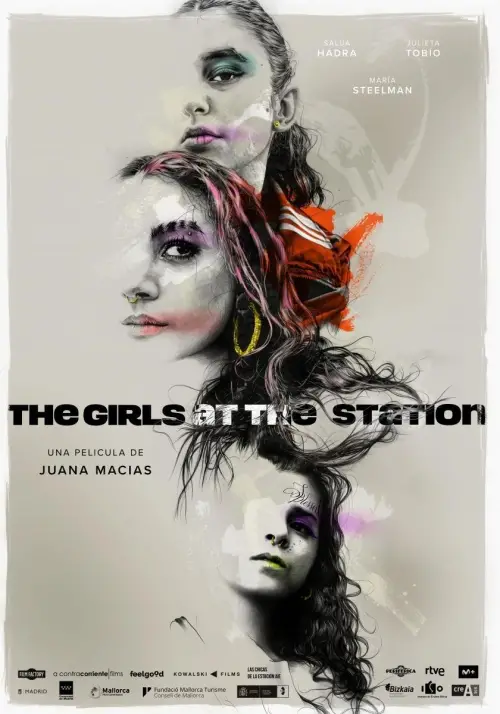 Movie poster "The Girls at the Station"