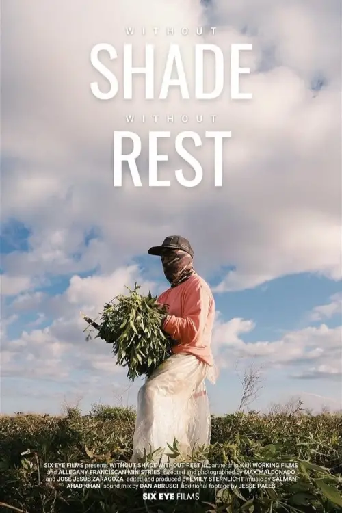 Movie poster "Without Shade, Without Rest"