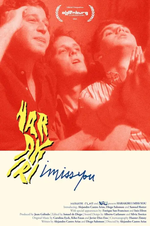 Movie poster "Harakiri, I Miss You"