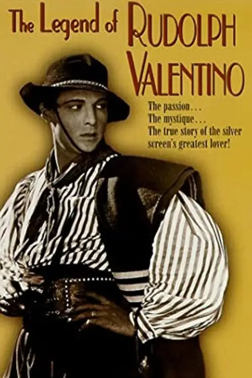 Movie poster "The Legend of Rudolph Valentino"