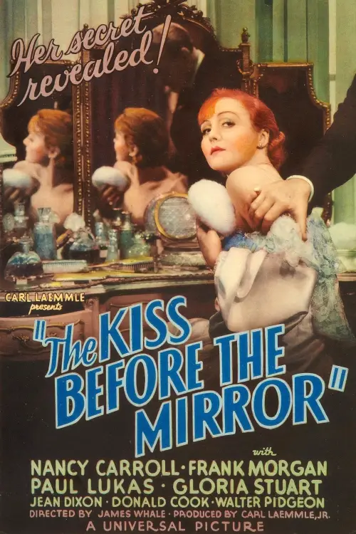 Movie poster "The Kiss Before the Mirror"