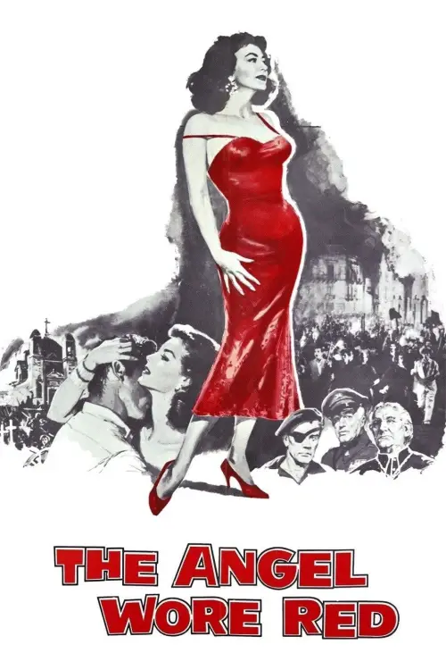 Movie poster "The Angel Wore Red"
