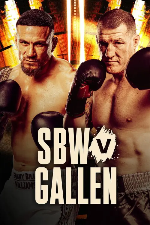 Movie poster "Sonny Bill Williams vs. Paul Gallen"