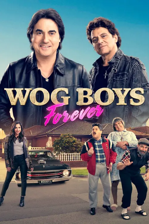 Movie poster "Wog Boys Forever"