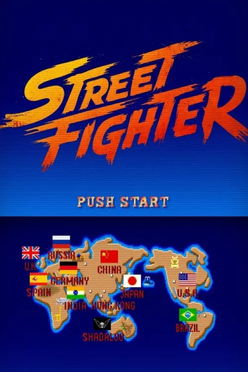 Movie poster "Street Fighter"