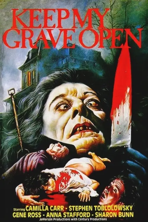 Movie poster "Keep My Grave Open"