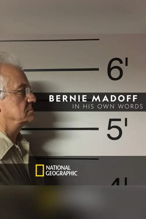 Movie poster "Bernie Madoff: In His Own Words"