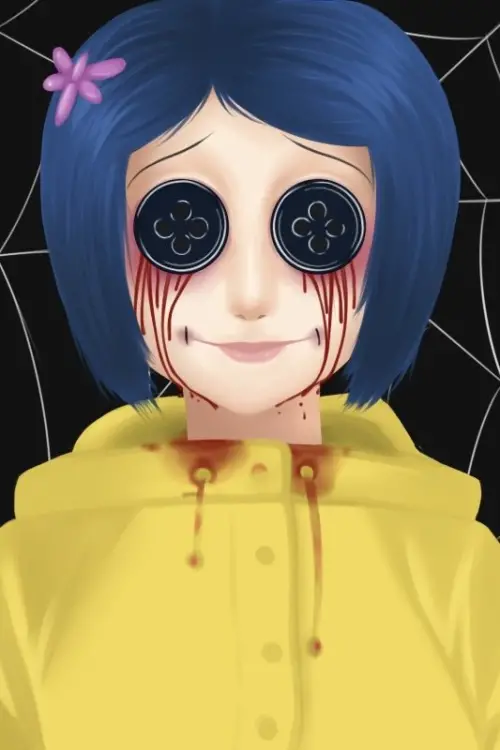 Movie poster "Coraline: Creepy Coraline"