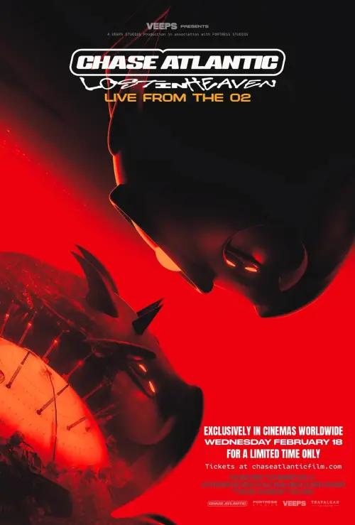 Movie poster "CHASE ATLANTIC: Lost in Heaven"