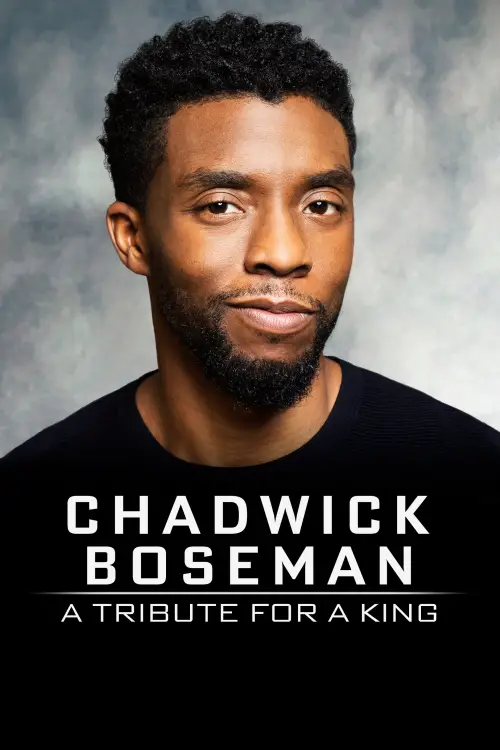 Movie poster "Chadwick Boseman: A Tribute for a King"