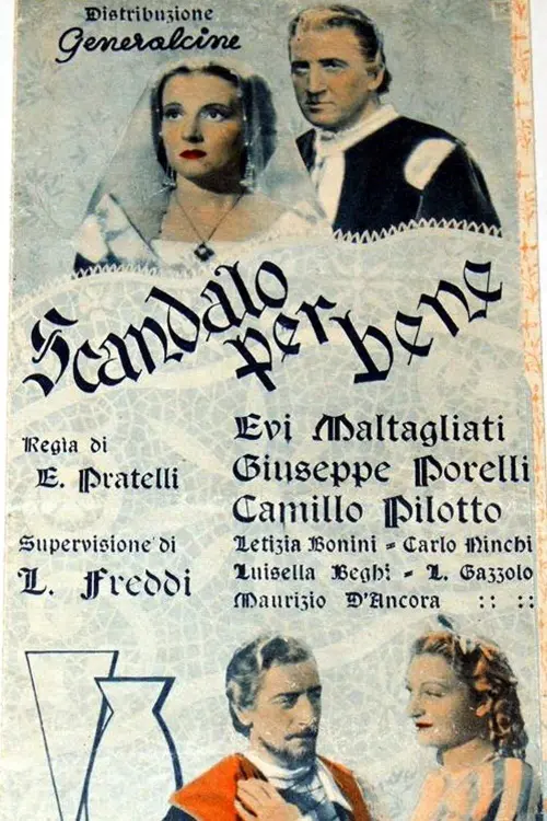 Movie poster "Scandalo per bene"