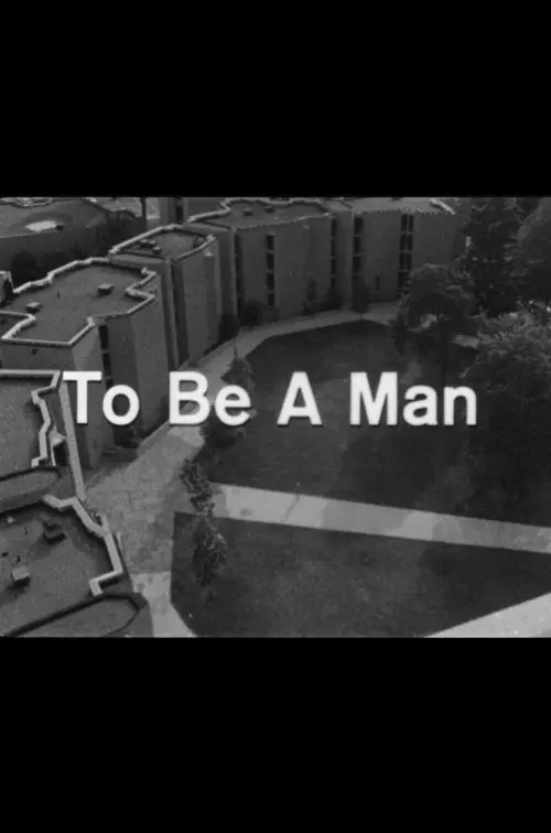Movie poster "To Be a Man"