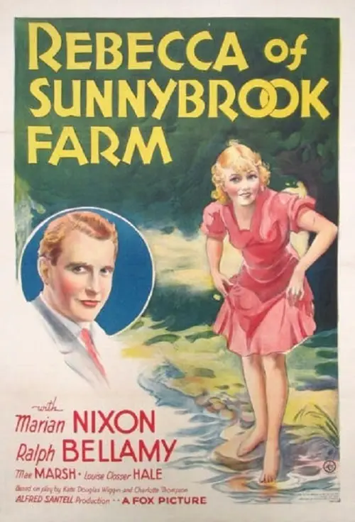 Movie poster "Rebecca of Sunnybrook Farm"