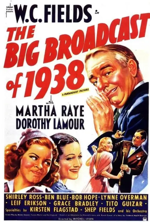 Movie poster "The Big Broadcast of 1938"