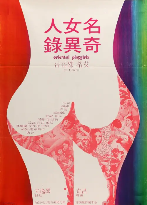 Movie poster "Oriental Playgirls"