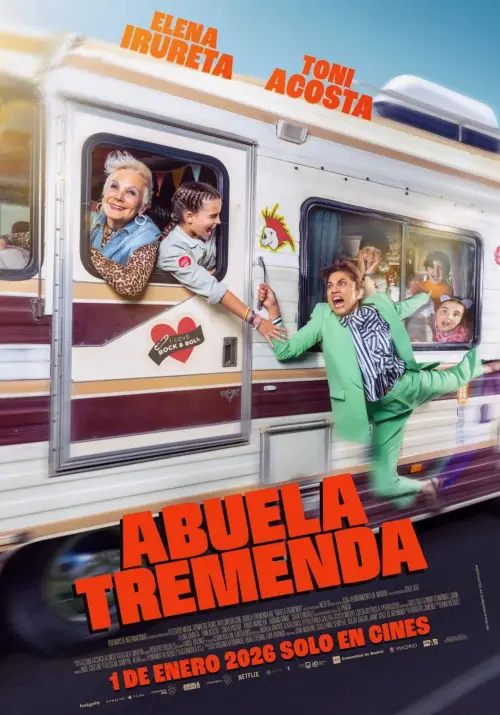 Movie poster "Abuela tremenda"