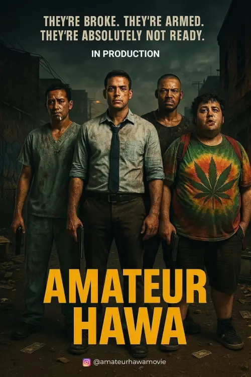 Movie poster "AMATEUR HAWA"
