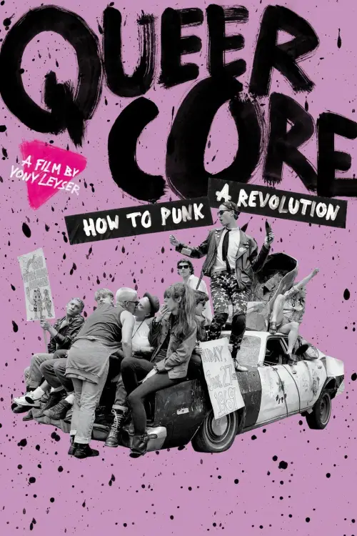 Movie poster "Queercore: How to Punk a Revolution"