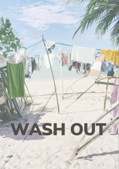 Movie poster "Wash Out"