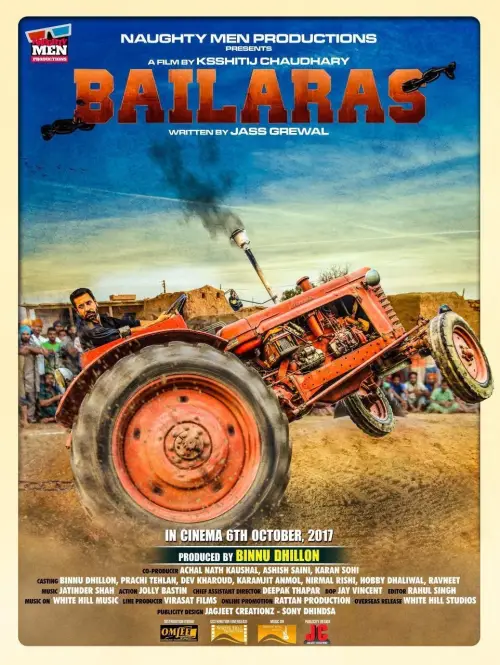 Movie poster "Bailaras"