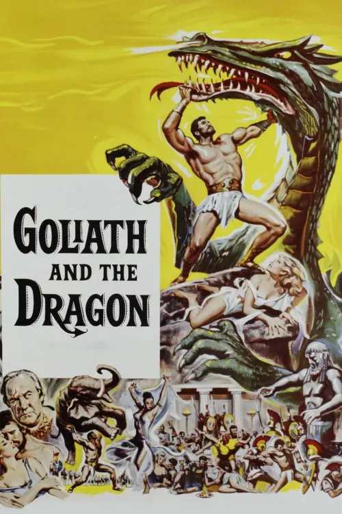 Movie poster "Goliath and the Dragon"