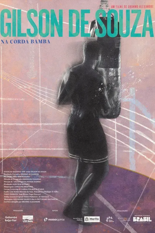 Movie poster "Gilson de Souza - Na Corda Bamba"