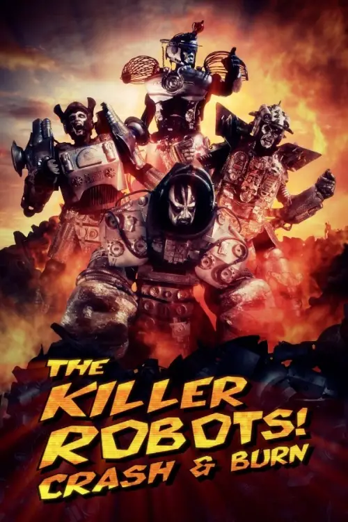 Movie poster "The Killer Robots! Crash and Burn"
