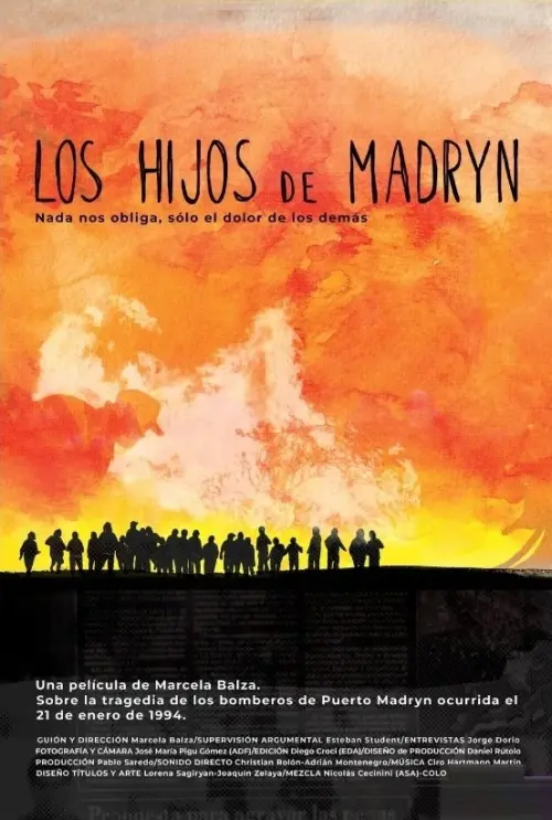 Movie poster "Los hijos de Madryn"