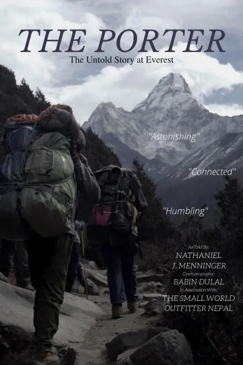 Movie poster "The Porter: The Untold Story at Everest"