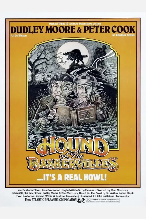 Movie poster "The Hound of the Baskervilles"