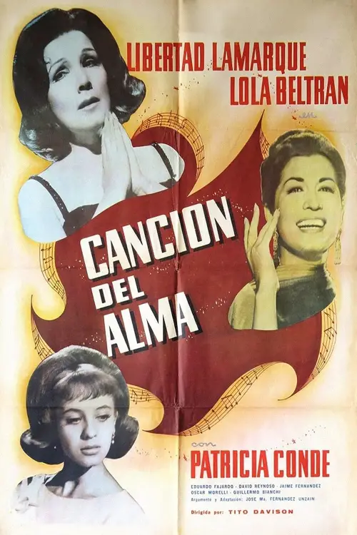 Movie poster "Canción del alma"