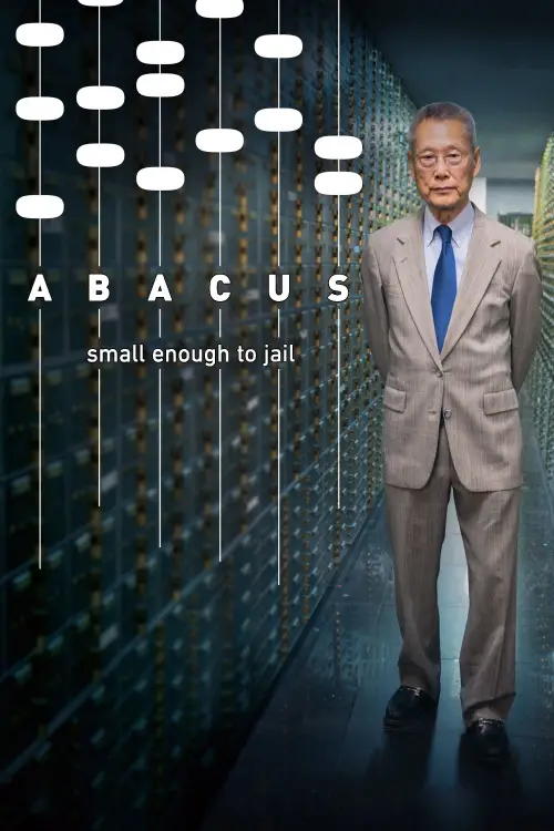 Movie poster "Abacus: Small Enough to Jail"