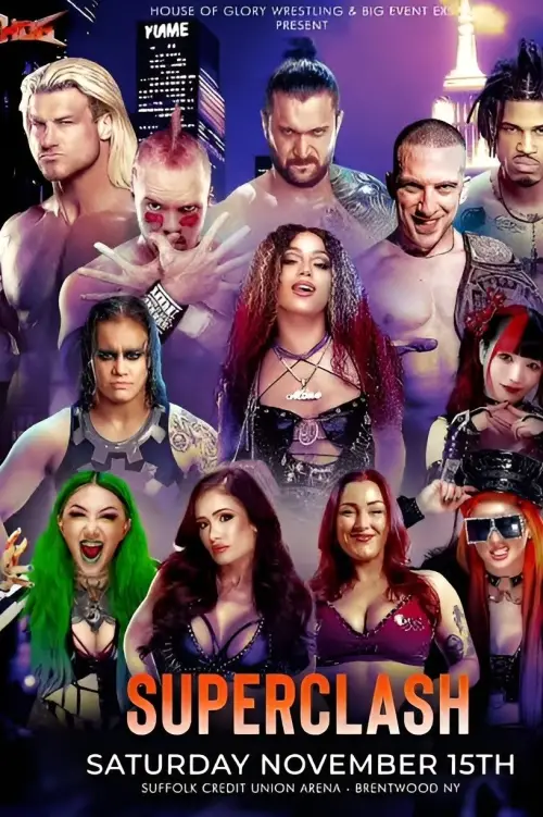 Movie poster "House of Glory x The Big Event: SuperClash 2025"
